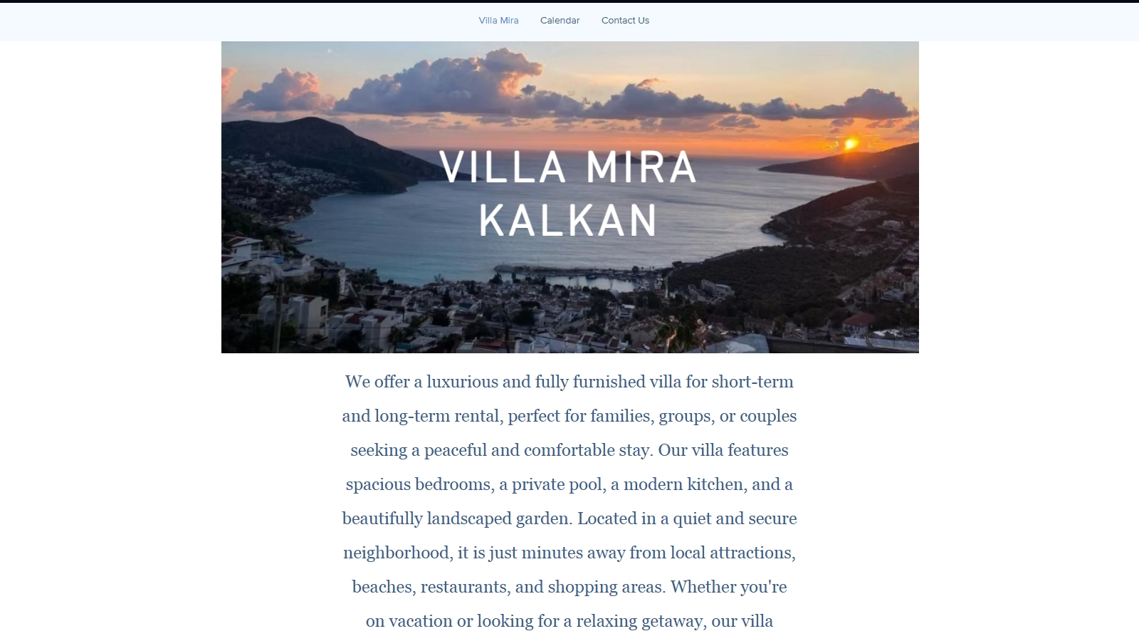 Villa Mira Kalkan